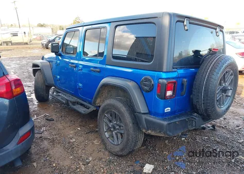 2024 Jeep Wrangler 4-Door Sport S 4X4 z USA, uszkodzony, nr VIN 1C4PJXDN0RW124564